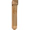 Ekena Millwork Traditional Arts and Crafts Rough Sawn Bracket w/ Offset Brace, Western Red Cedar, 8"W x 44"D x 44"H BKT0806X44X44TRA03RWR - alternate 2